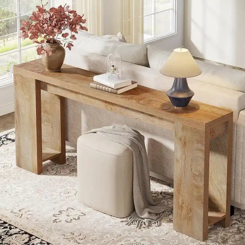 70.9 - Inch Console Sofa Table for Living Room, Entryway, and Hallway