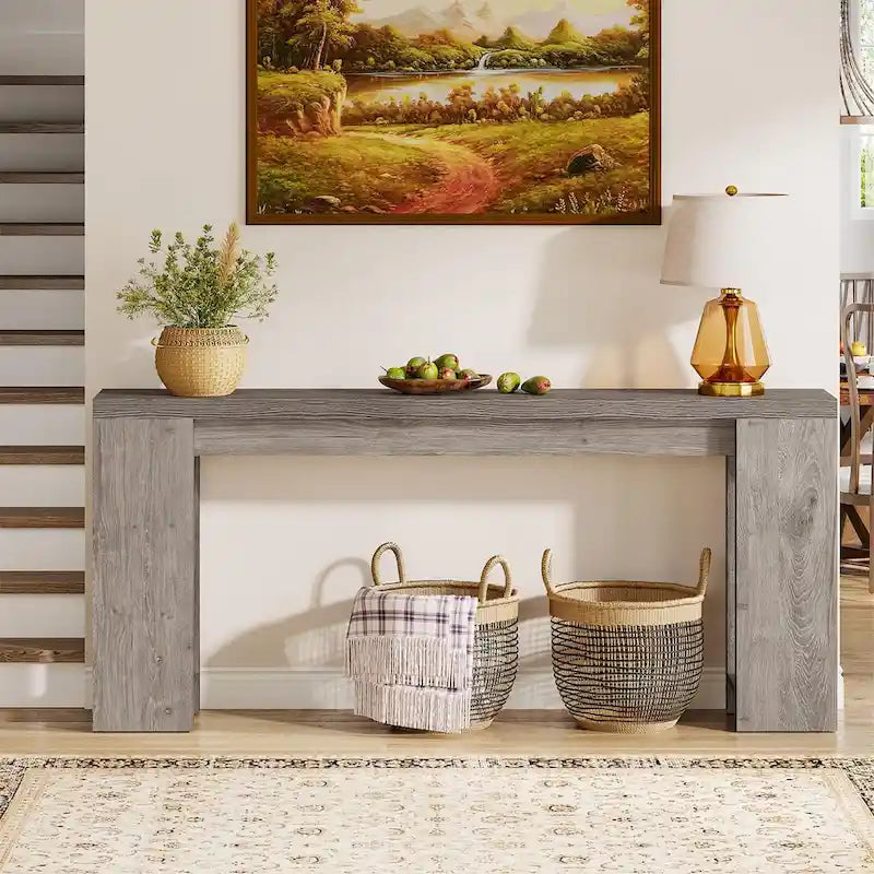 70.9 - Inch Console Sofa Table for Living Room, Entryway, and Hallway