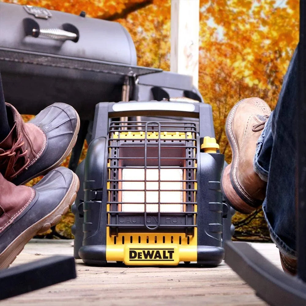 DEWALT DXH12B Portable Heater, Yellow, Ceiling Fan for Home