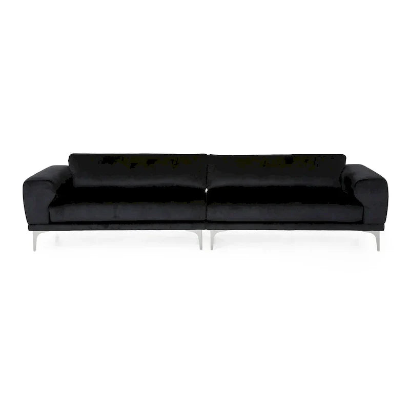 Christopher Knight Home Croydon Modern Glam Velvet Sofa for 4