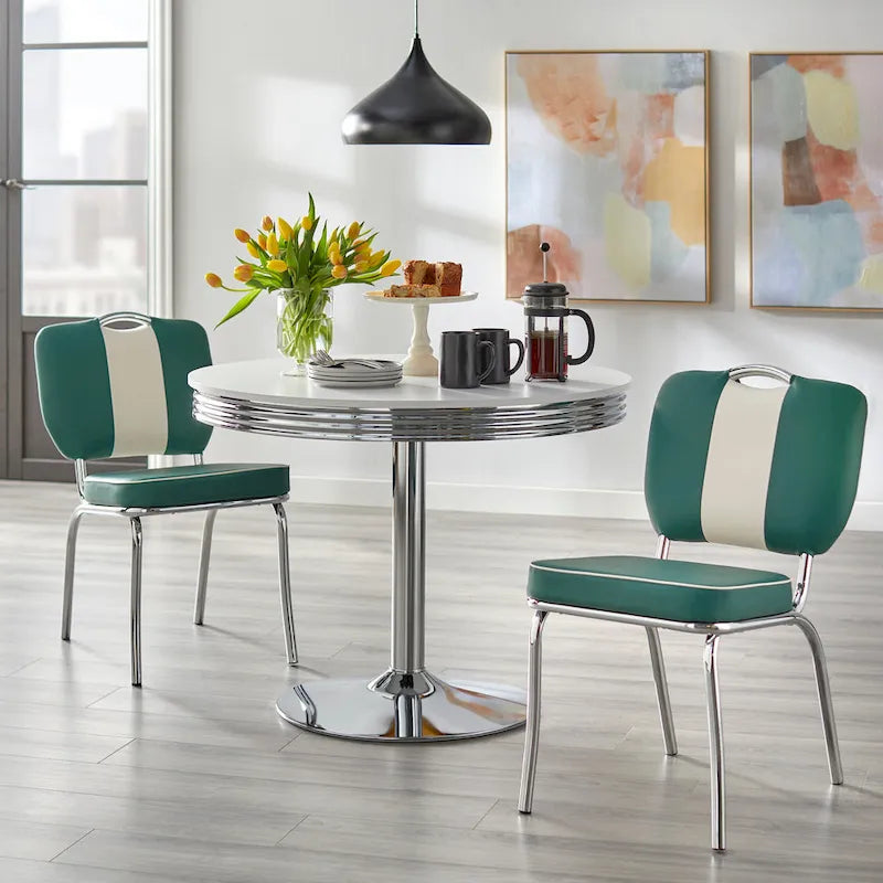 Raleigh Retro 3-Piece Dining Set by Simple Living