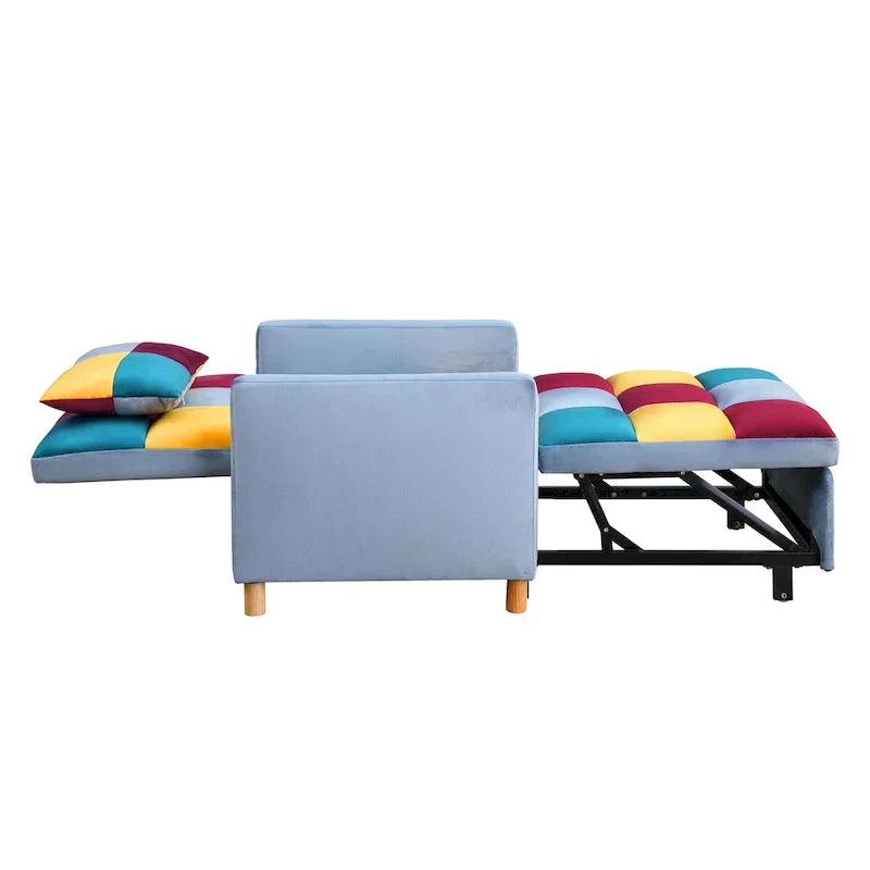 Versatile Sleeper Chair with Removable Pillow
