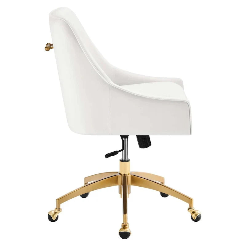 Discern Velvet Performance Office Chair