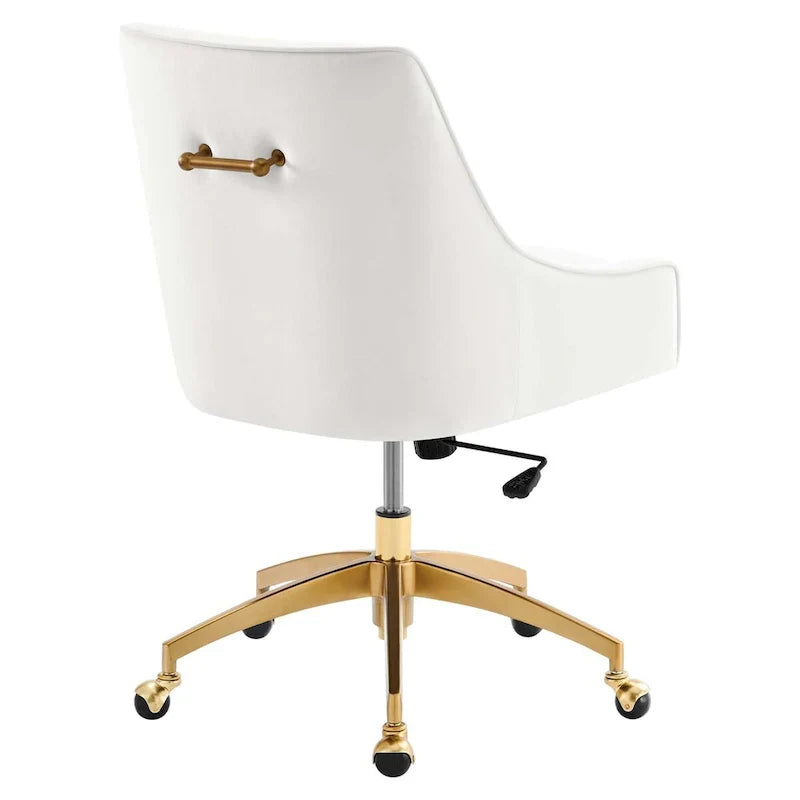Discern Velvet Performance Office Chair