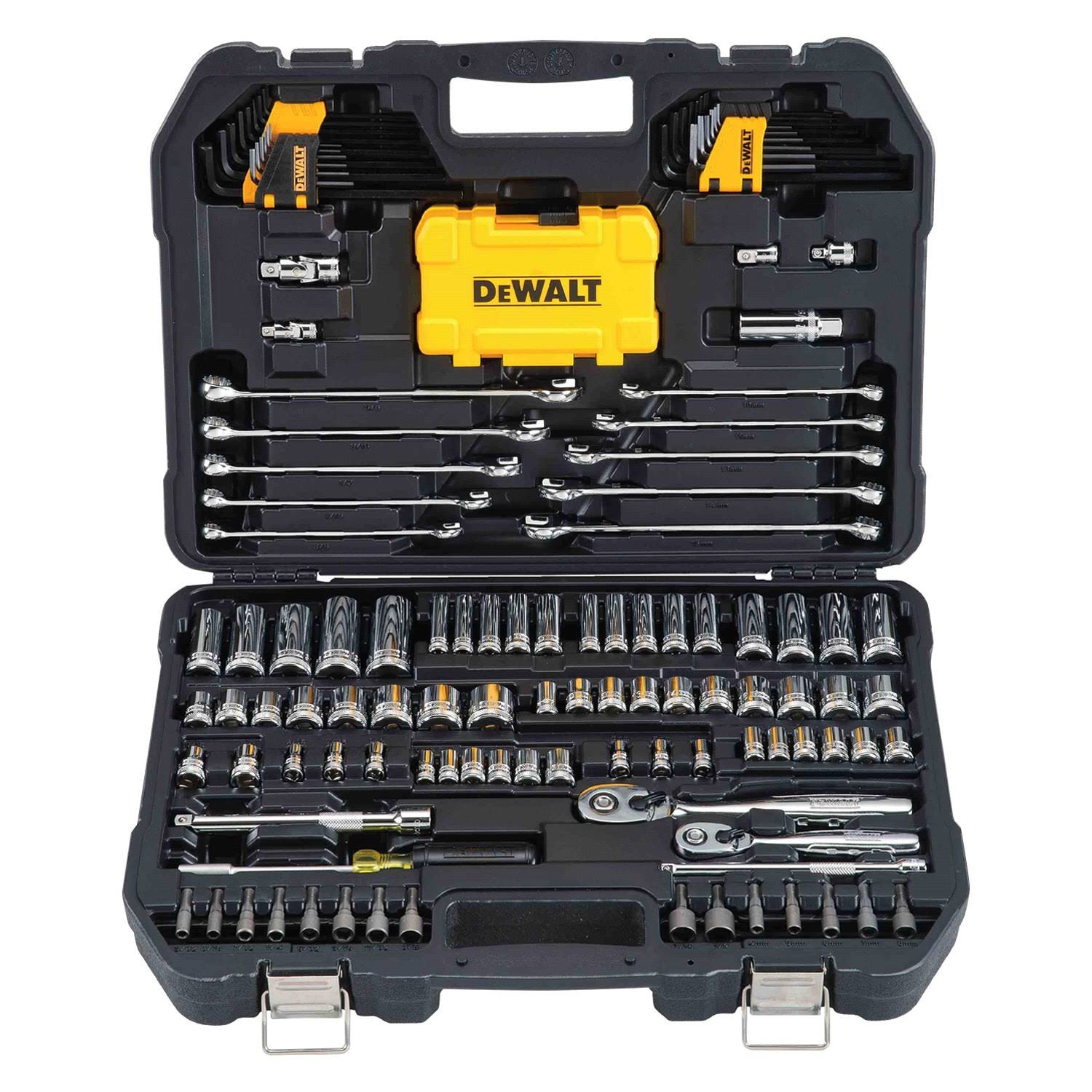 Dewalt Piece Mechanic Tool Set, 142 Pieces, Power Tool