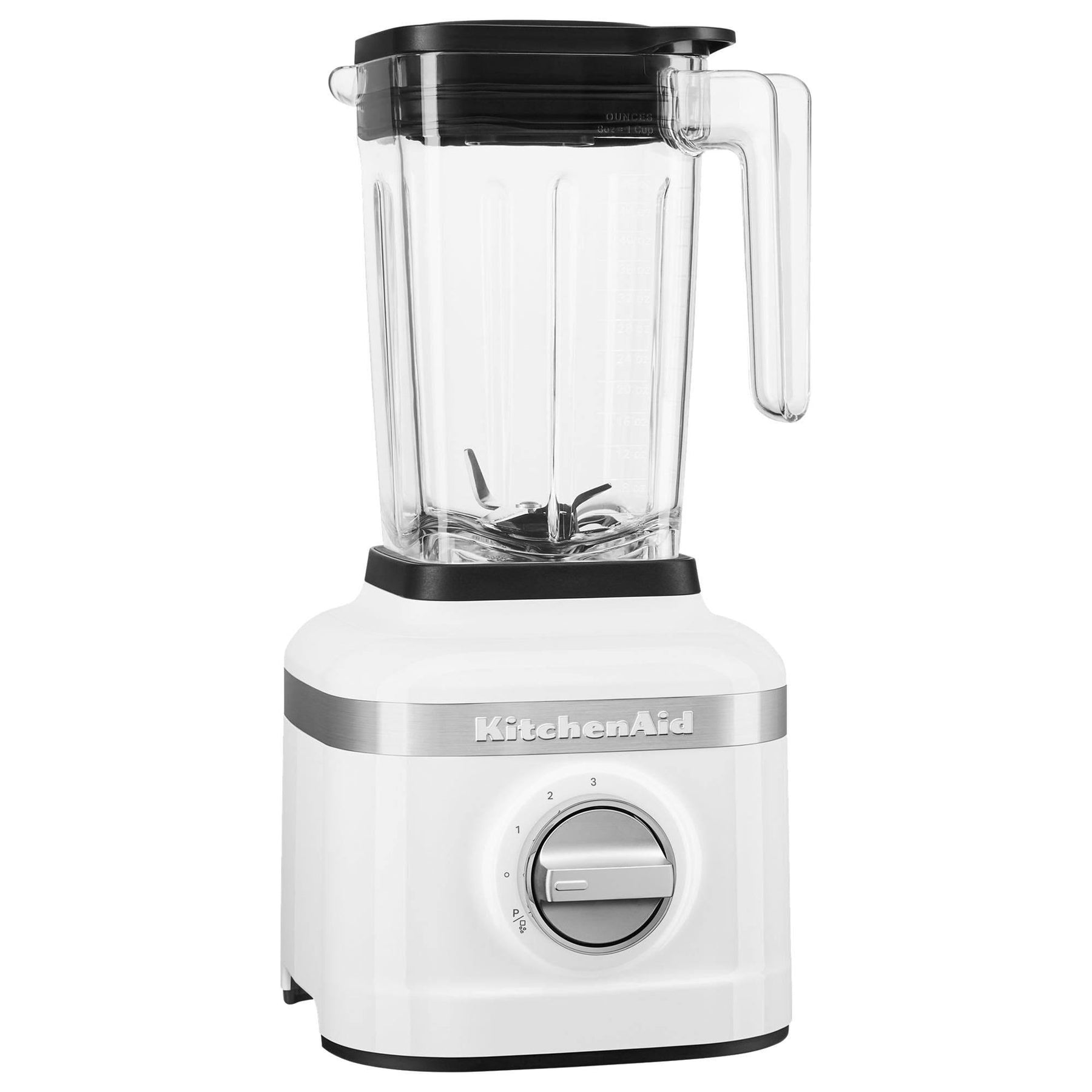 KitchenAid K150 3 Speed Ice Crushing Blender with 2 Personal Blender Jars KSB1332WH - White