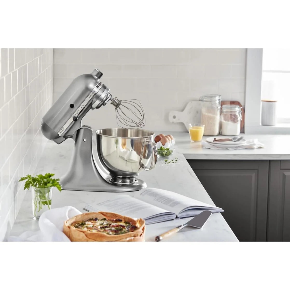 Kitchenaid Artisan Series 5 - Quart Tilt - Head Stand Mixer, Wildflower, KSM156CXWF