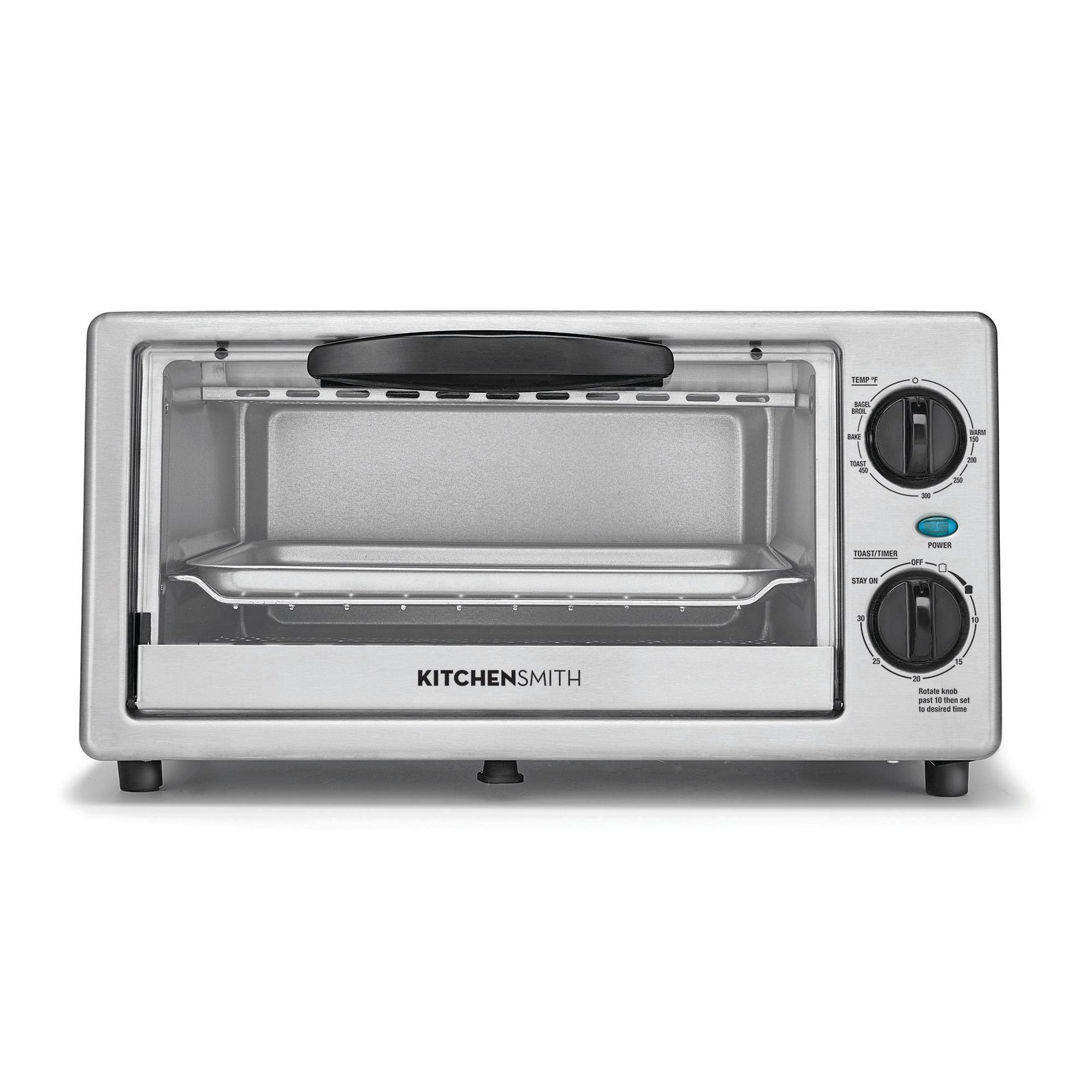 Kitchensmith Toaster Oven - Stainless Steel, Kitchen Appliance
