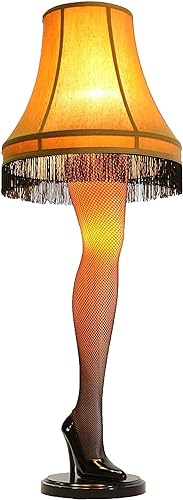45" Christmas Deluxe Leg Lamp, Multicolor, Home Lighting Fixture