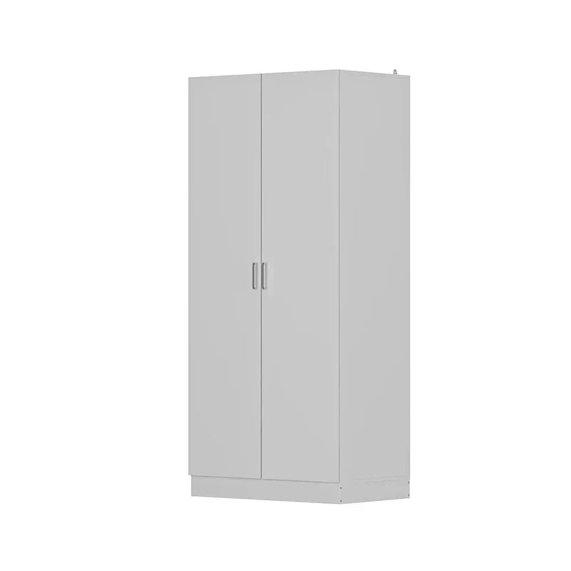 5-Shelf Wardrobe Cabinet with Double Doors, Home Storage Organizer