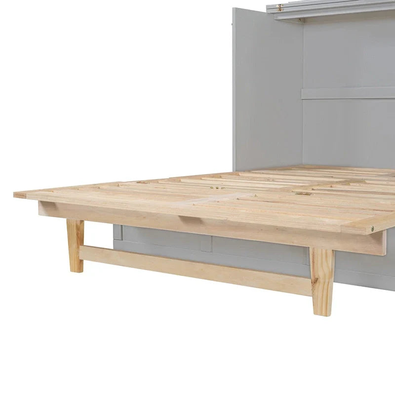 Nestfair Full - Size Murphy Bed with Spacious Drawers