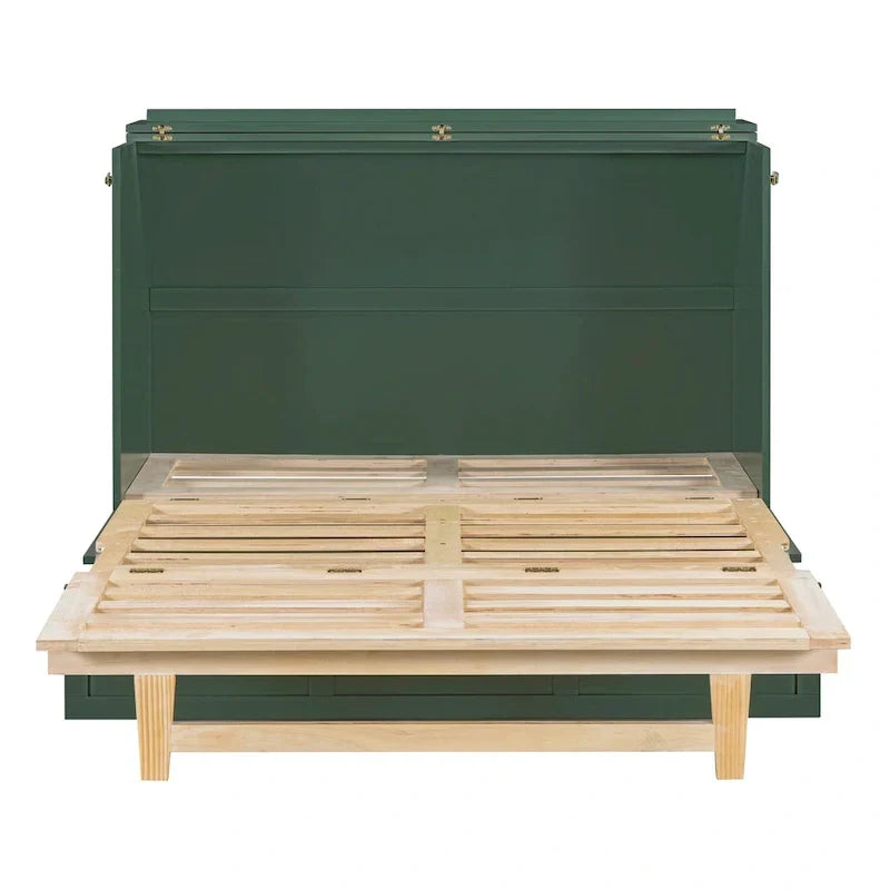 Nestfair Full - Size Murphy Bed with Spacious Drawers