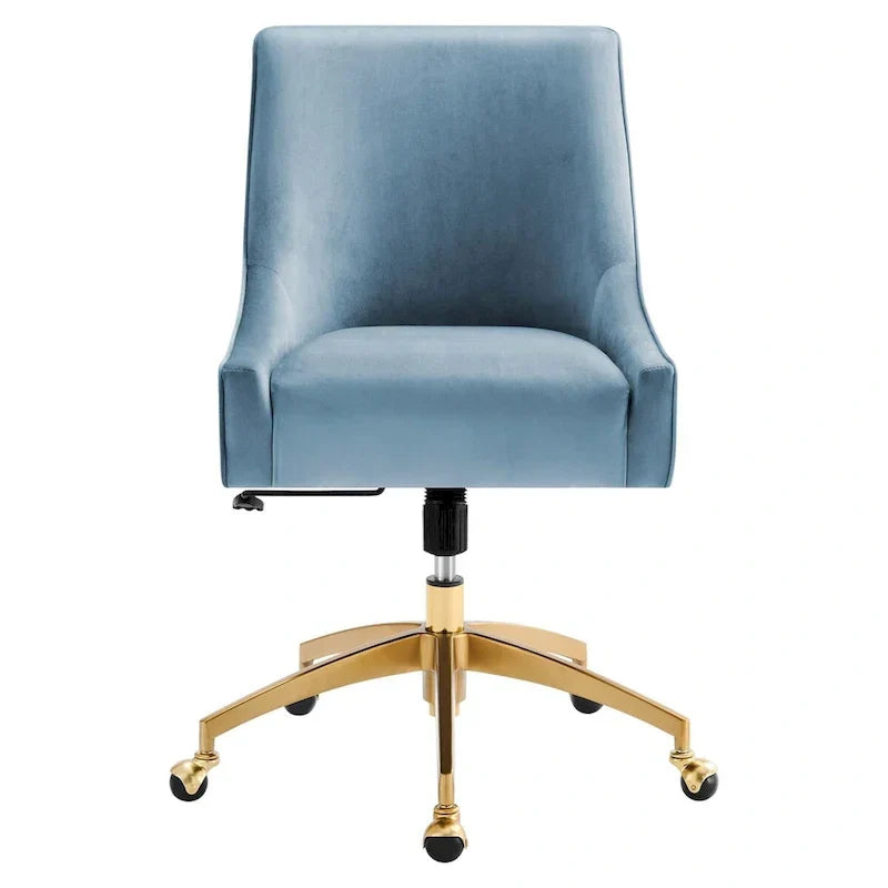 Discern Velvet Performance Office Chair