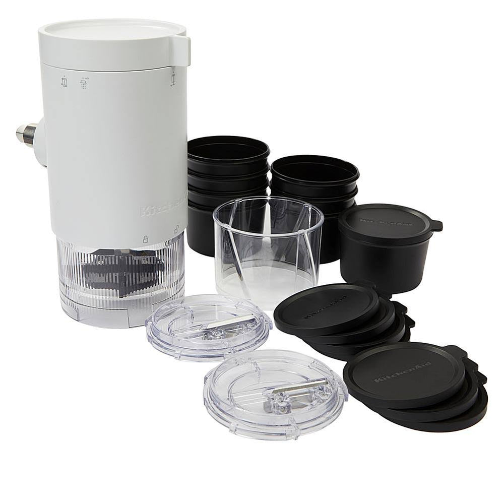 KitchenAid Shave Ice Stand Mixer Attachment w/ 8 Ice Molds