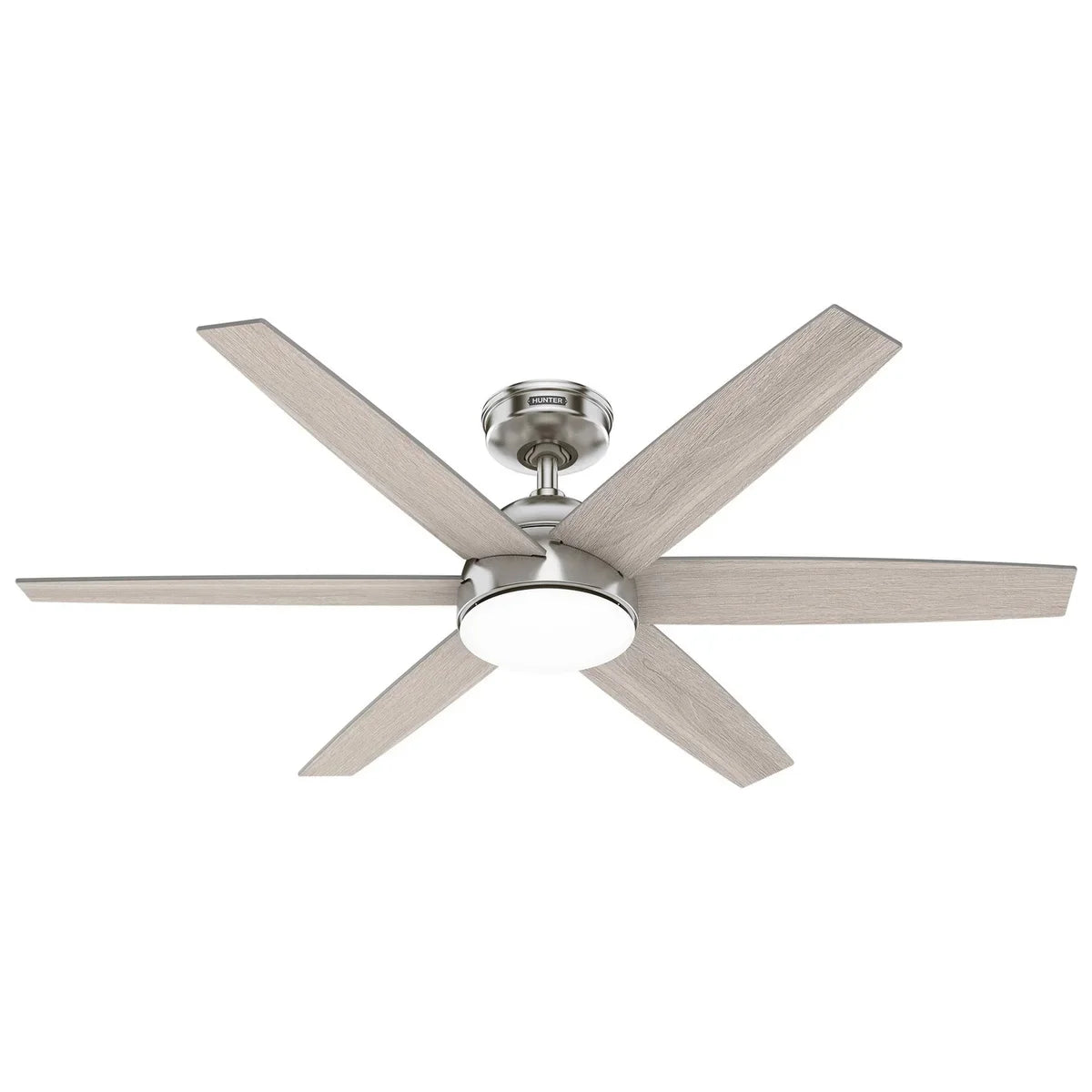 Hunter Anza 52 LED Ceiling Fan, Brushed Nickel